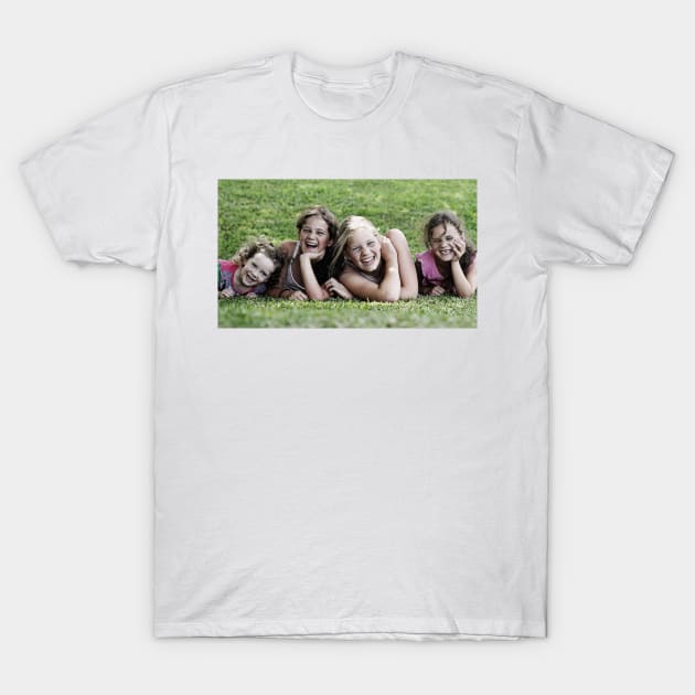 My Four Girls T-Shirt by micklyn